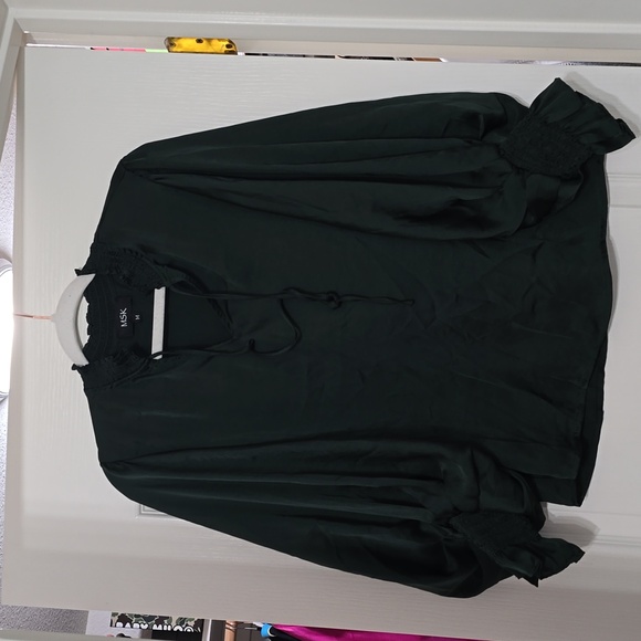 MSK SPLIT NECK TOP  NWT - Picture 6 of 7